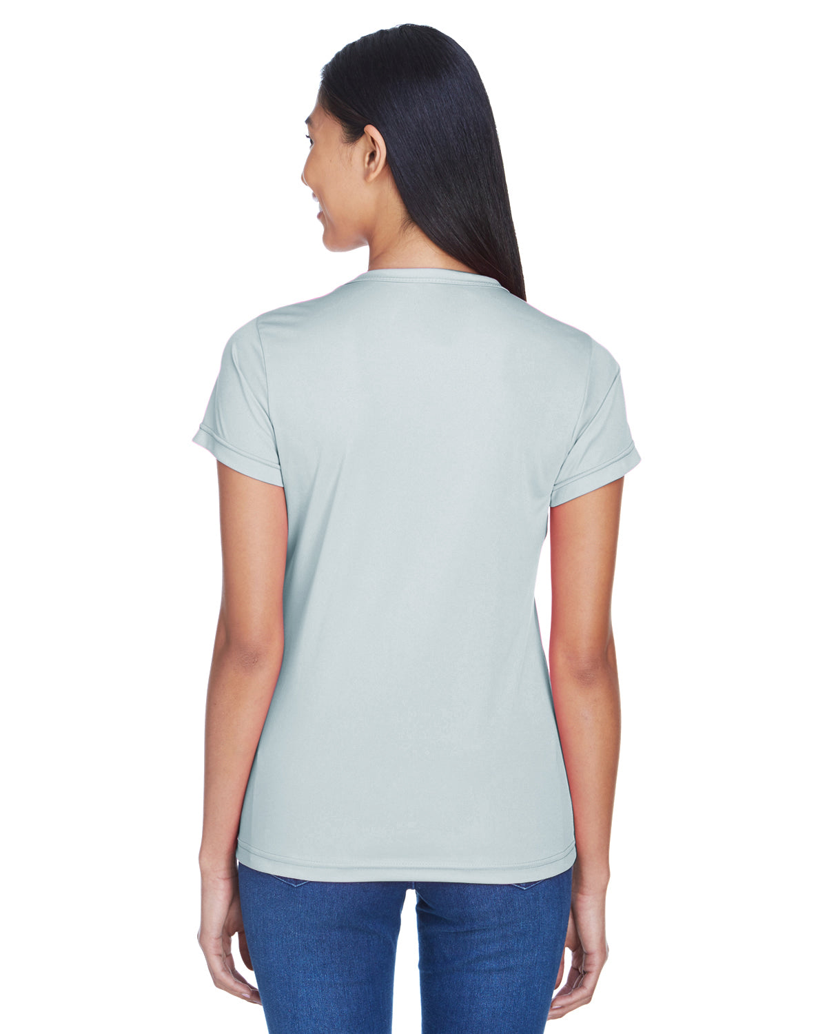 Women's Cool & Dry Sport Performance Interlock T-Shirt - Gray