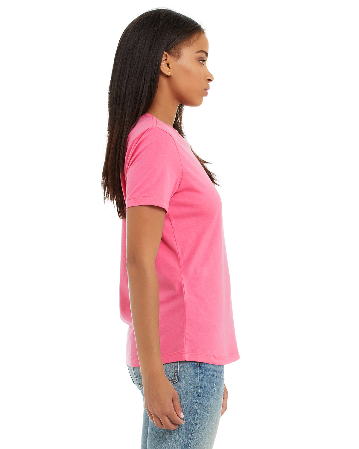 Women's Relaxed Jersey Short-Sleeve T-Shirt - Charity Pink