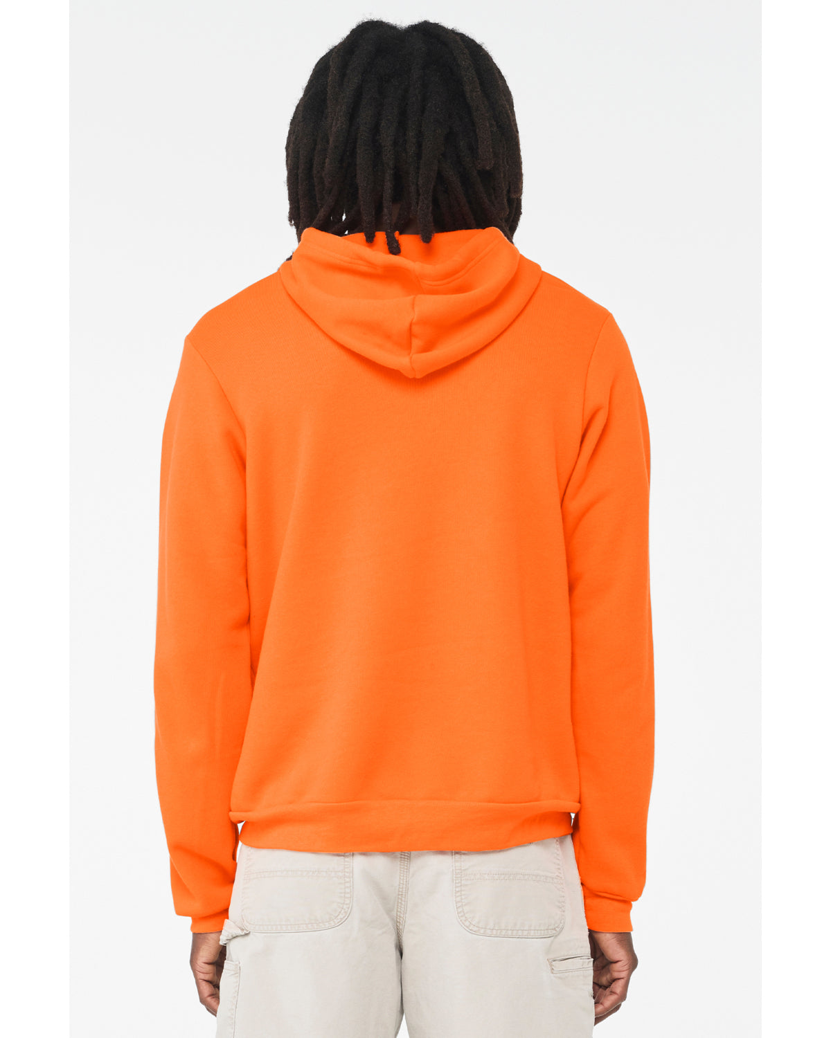 Unisex Sponge Fleece Pullover Hoodie - Orange