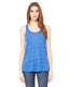 Bella + Canvas B8800 - Women's Flowy Racerback Tank - True Royal Marble