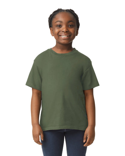 Softstyle Youth T-Shirt - Military Green