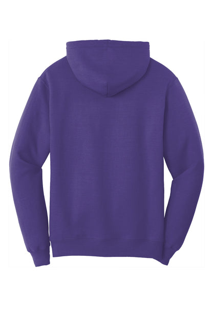 Unisex Core Fleece Pullover Hoodie - Purple