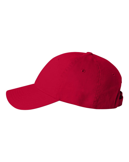 Unisex Bio-Washed Classic Dad’s Cap - Red