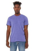 Unisex Heather CVC T-Shirt - Heather Lapis