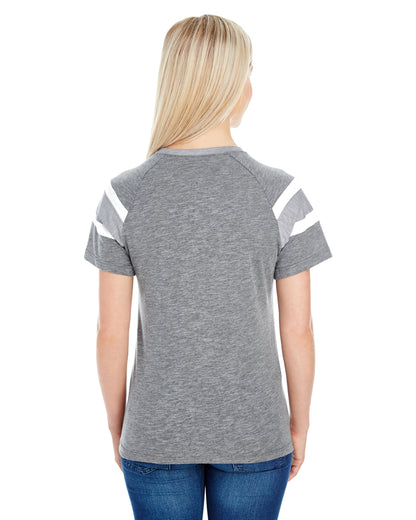 Women's Fanatic Short-Sleeve T-Shirt - Slt / Athletic Heather / White