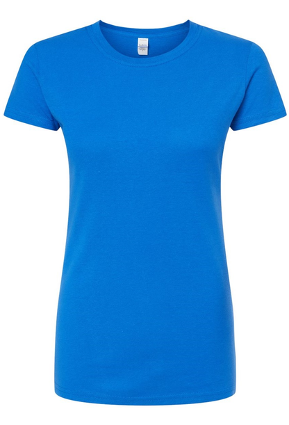 Women's Slim Fit Fine Jersey Tee - Royal