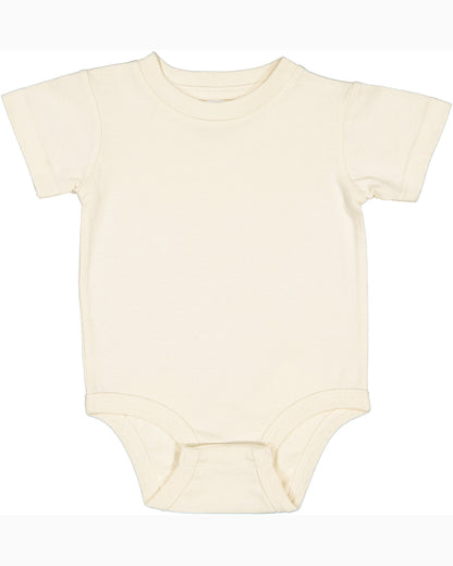 Infant Fine Jersey Bodysuit - Natural Heather