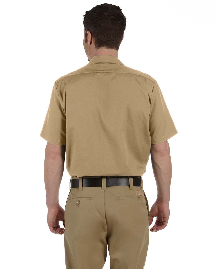 Men's Industrial Short-Sleeve Work Shirt - Desert Sand