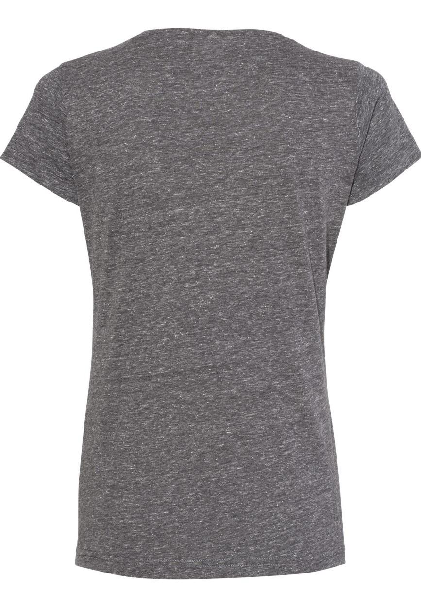 Women's Harborside Melange V-Neck T-Shirt - Smoke Melange