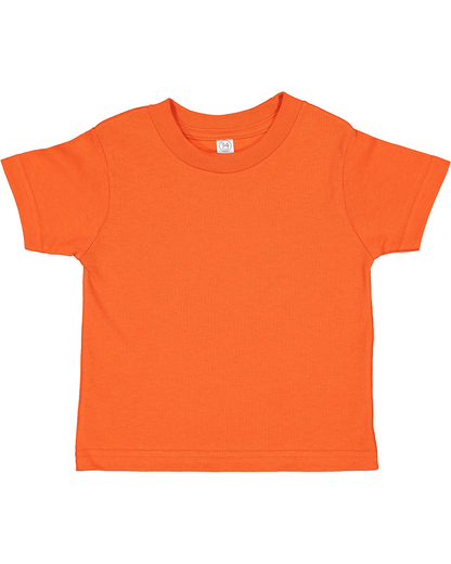 Toddler Cotton Jersey T-Shirt - Orange