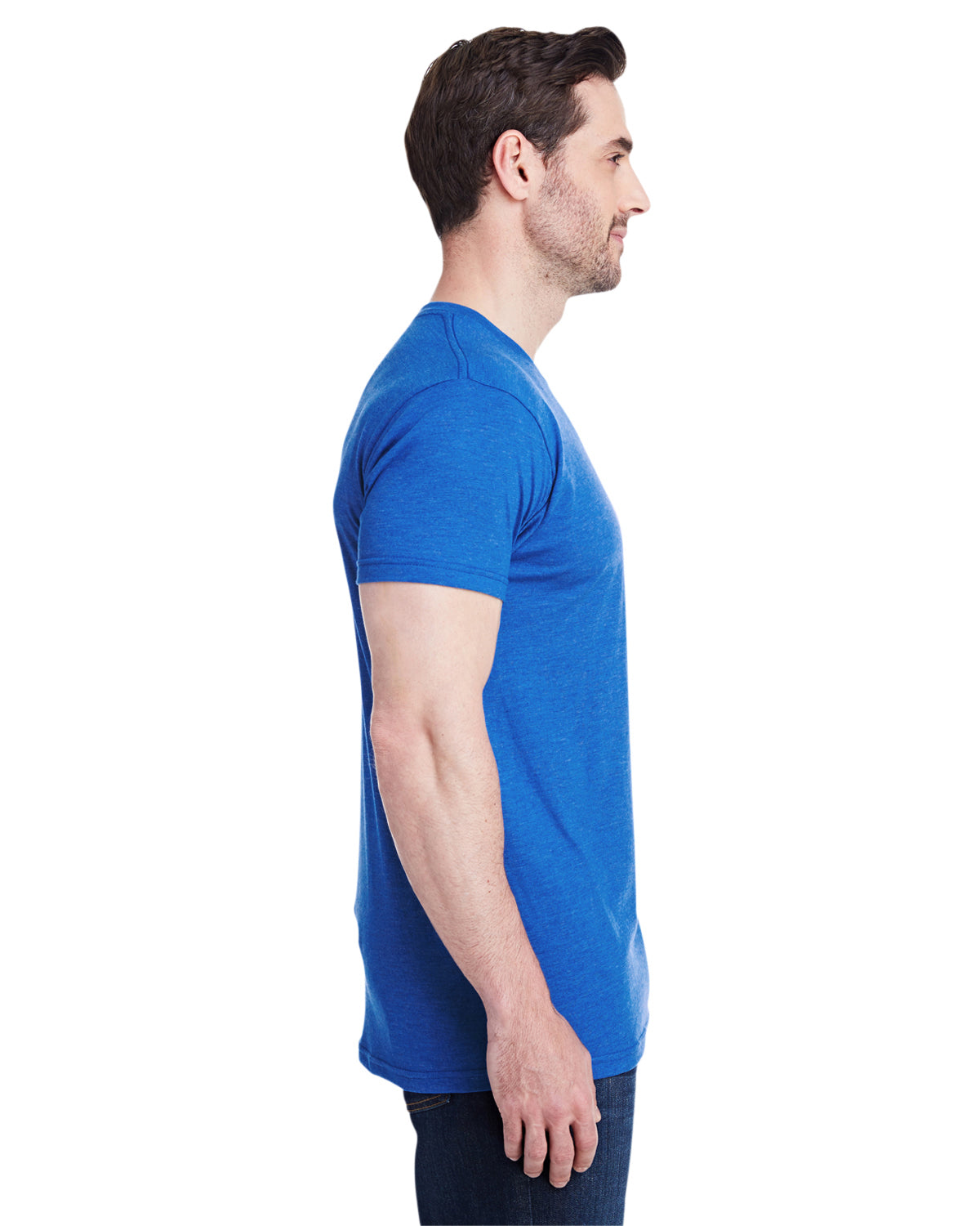 Unisex Triblend T-Shirt - Tri Royal Blue