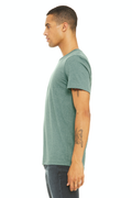 Unisex Heather CVC T-Shirt - Heather Dusty Blue