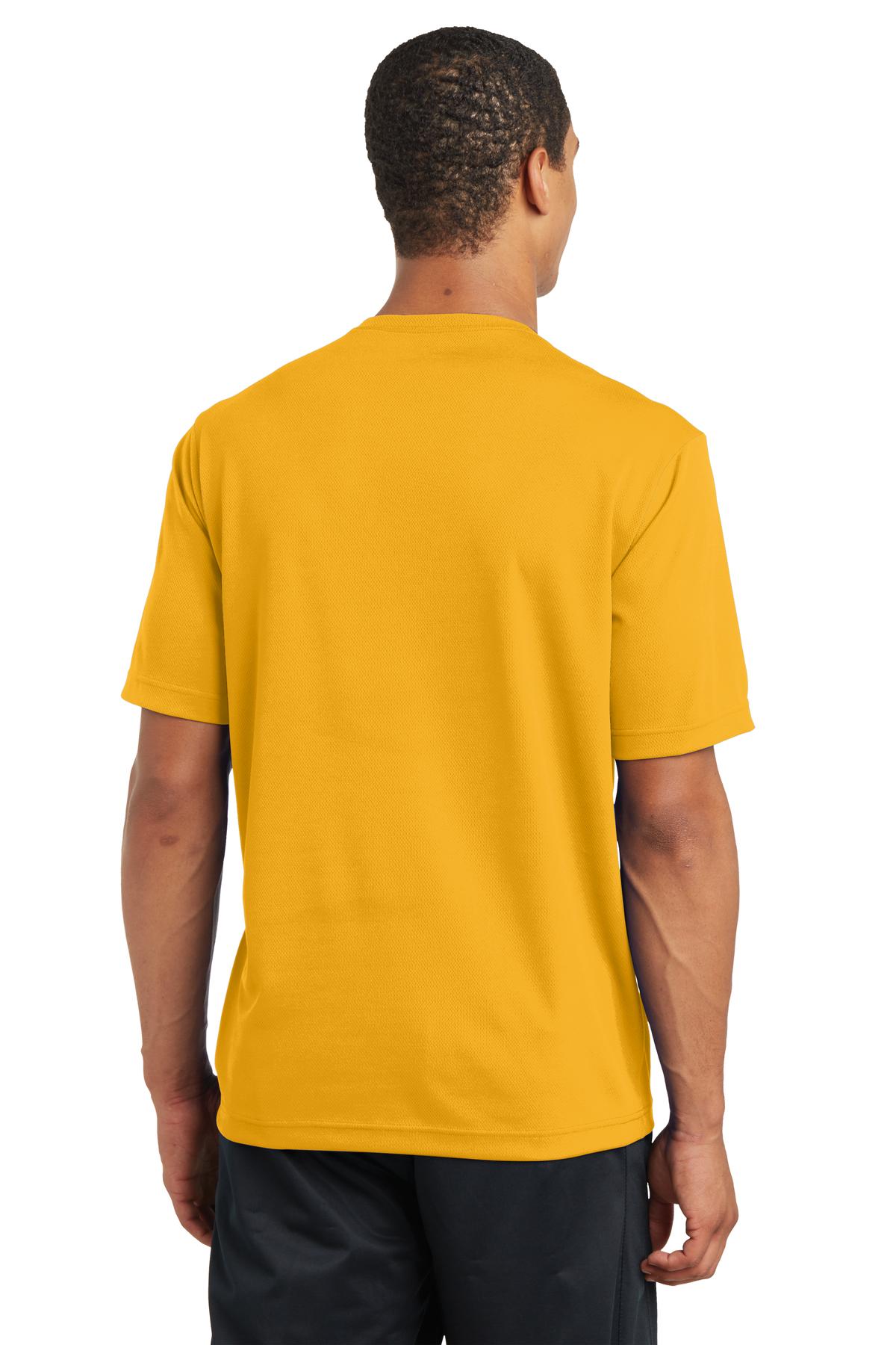 Unisex PosiCharge RacerMesh Tee - Gold