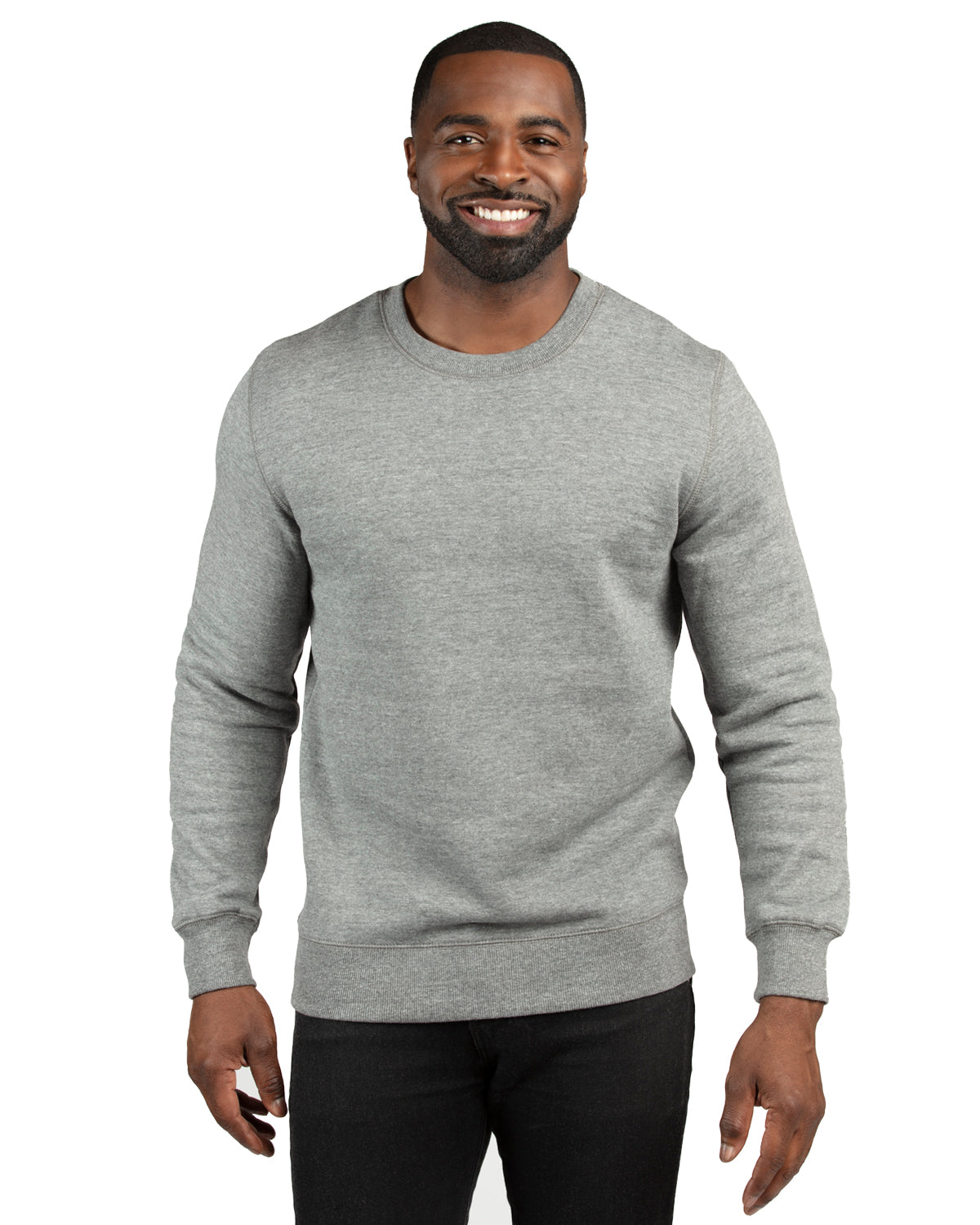 Unisex Ultimate Crewneck Sweatshirt - Heather Gray