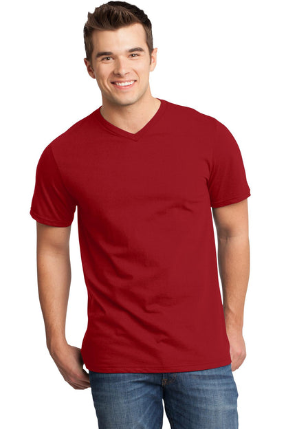 Unisex Very Important Tee V-Neck - Classic Red