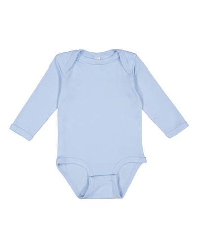 Infant Long-Sleeve Bodysuit - Light Blue