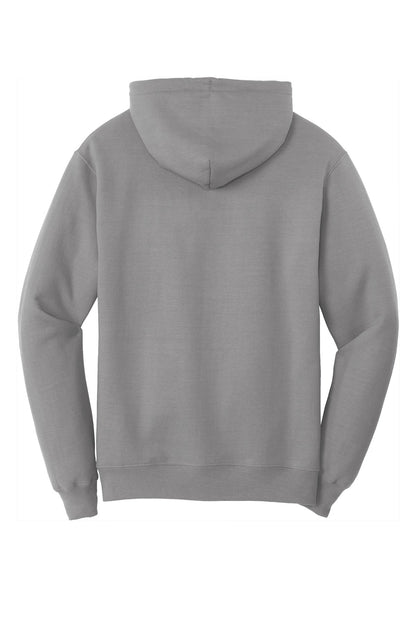 Unisex Core Fleece Pullover Hoodie - Medium Gray