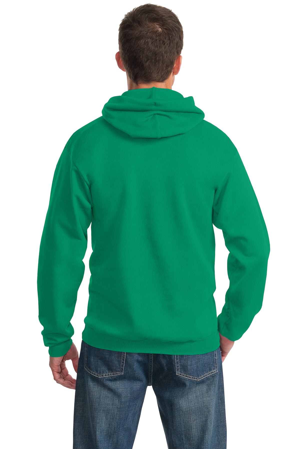 Unisex Essential Fleece Pullover Hoodie - Kelly