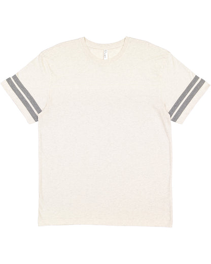 Men's Football T-Shirt - Natural Heather / Granite Heather