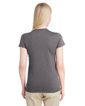 Women's Performance® Women's V-Neck Tech T-Shirt - Marbled Charcoal