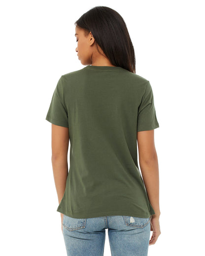 Women's Relaxed Jersey Short-Sleeve T-Shirt - Military Green
