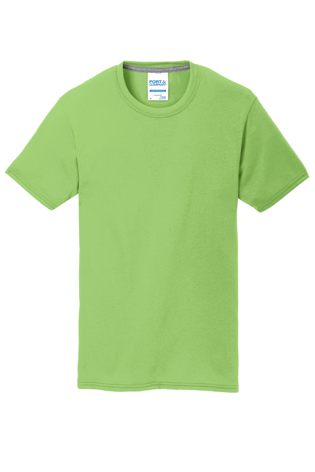 Unisex Performance Blend Tee - Lime