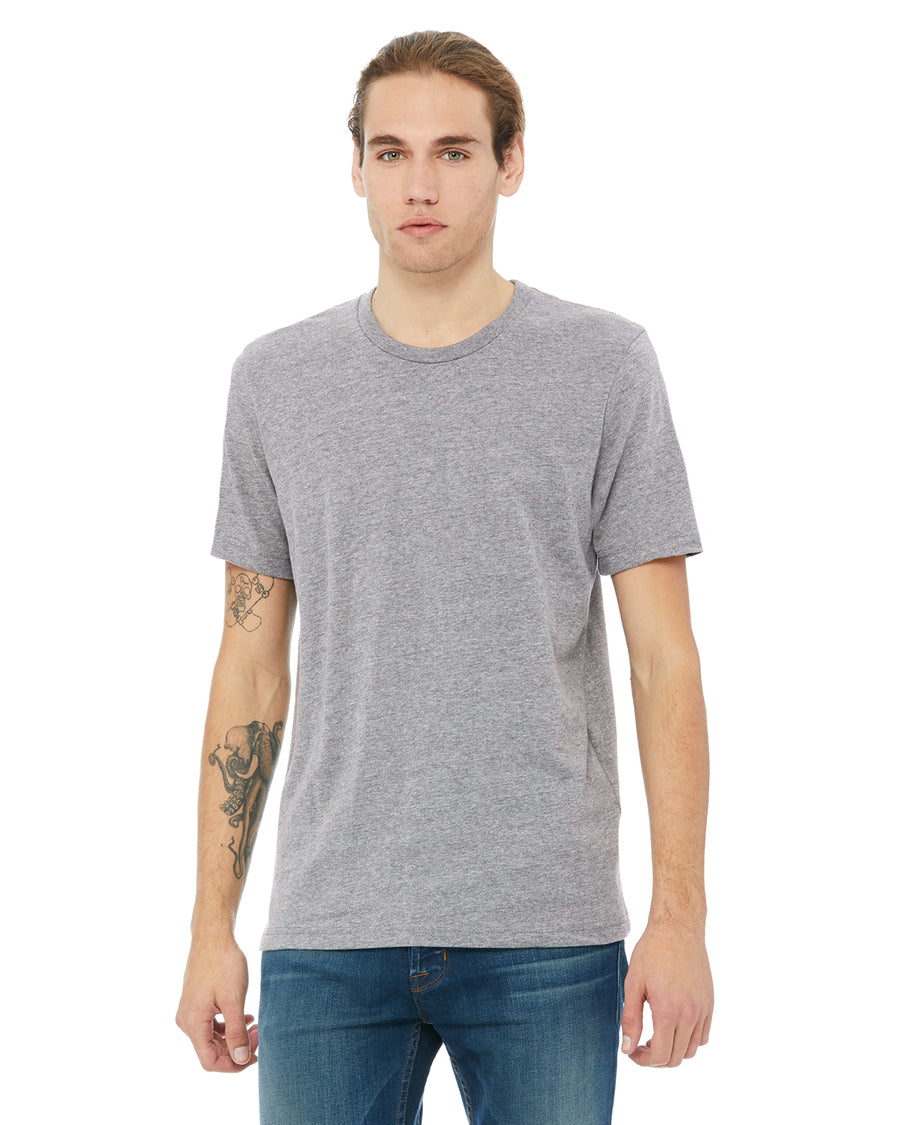 Unisex Heavyweight Crew T-Shirt - Heather Athletic