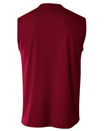 Men's Cooling Performance Muscle T-Shirt - Maroon