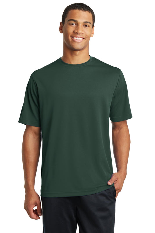 Unisex PosiCharge RacerMesh Tee - Dark Forest Green