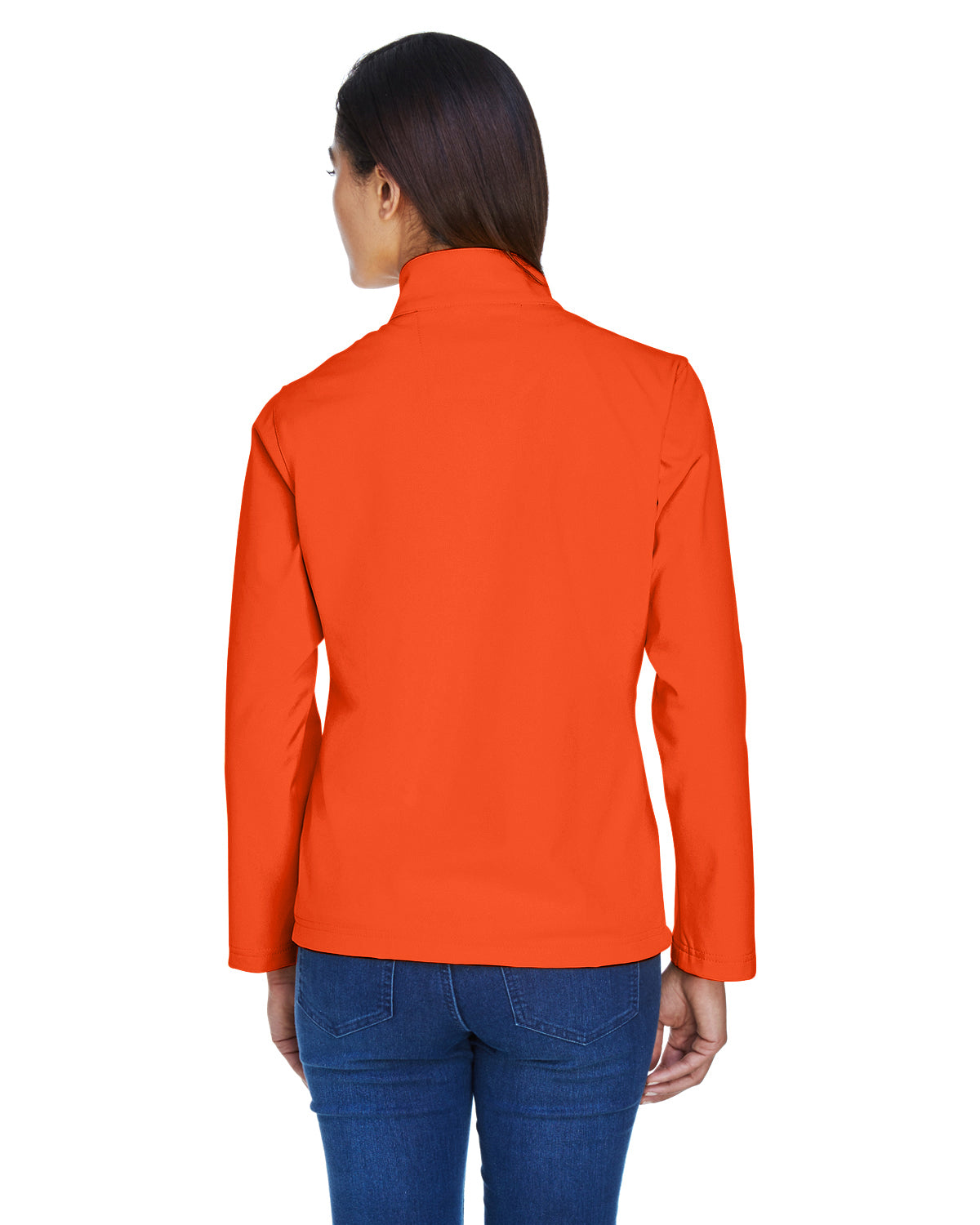 Women's Leader Soft Shell Jacket - Sport Orange