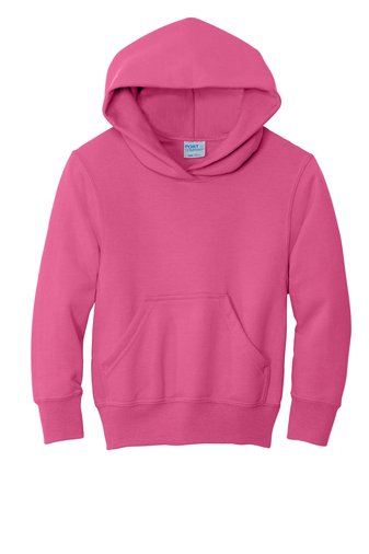 Youth Core Fleece Pullover Hoodie - Sangria