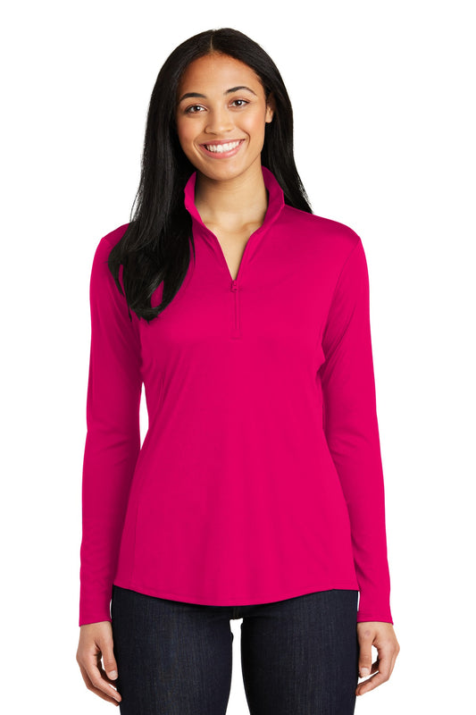 Women's PosiCharge Competitor 1/4-Zip Pullover - Pink Raspberry