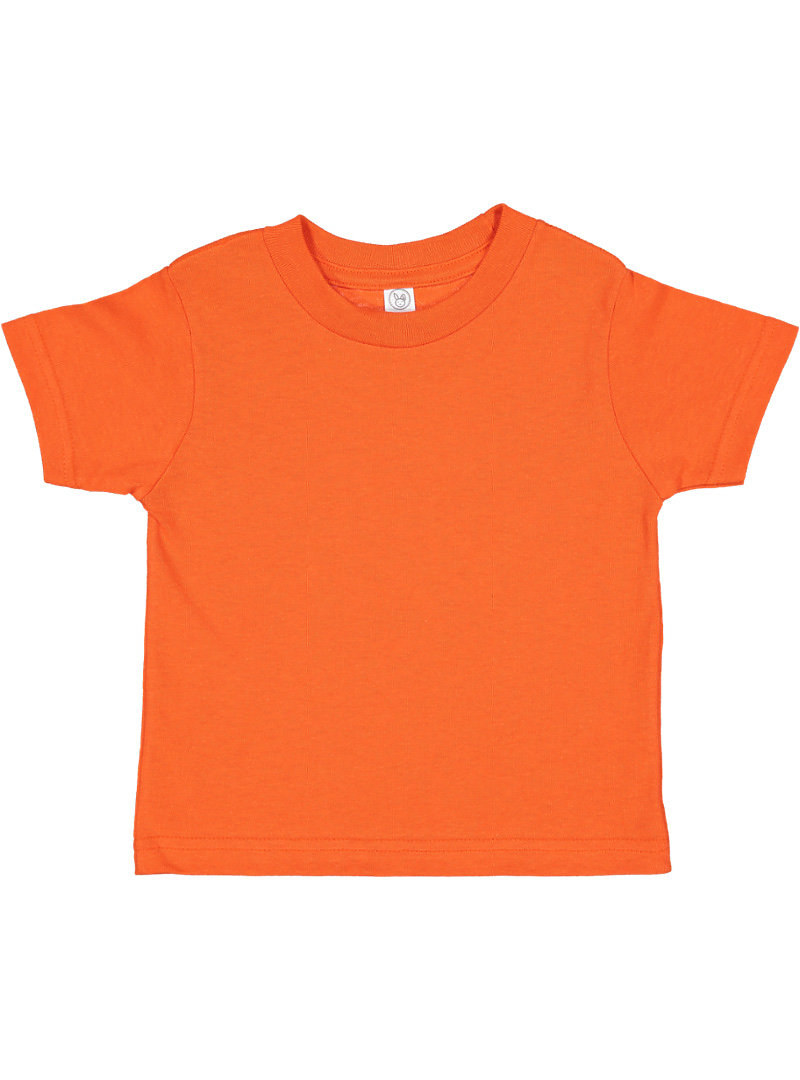 Infant Cotton Jersey T-Shirt - Orange