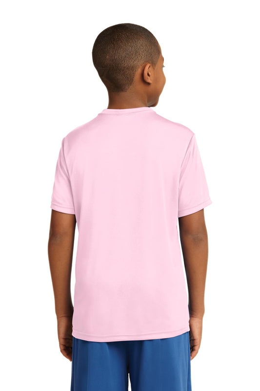 Youth PosiCharge Competitor Tee - Light Pink
