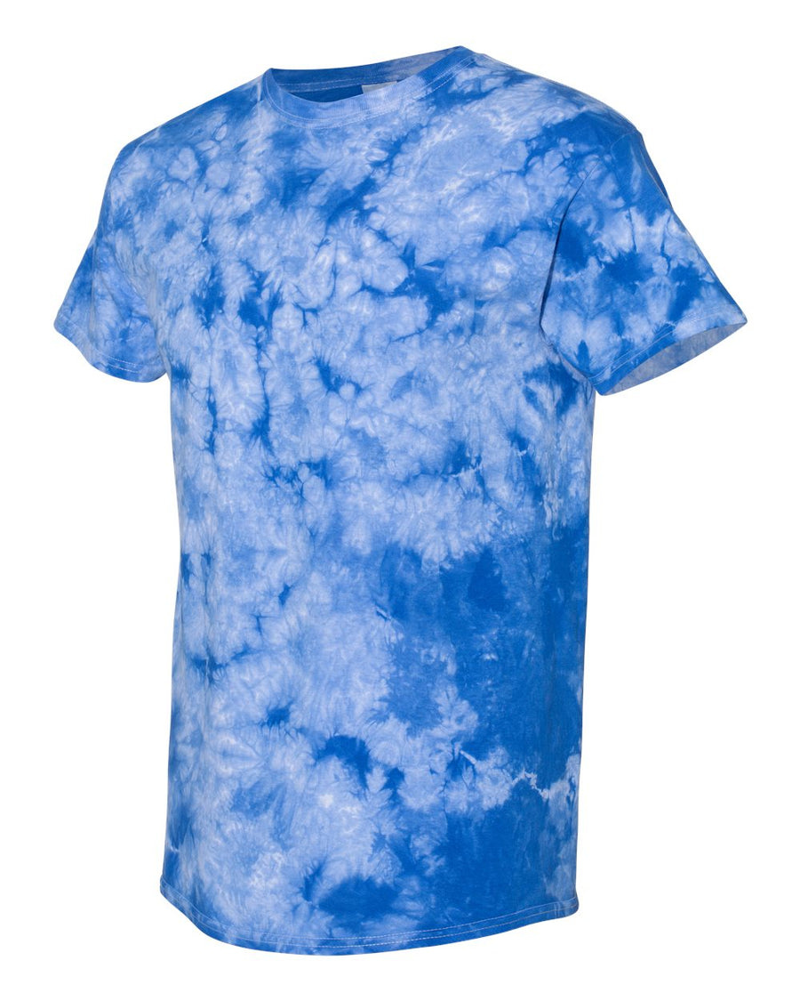 Crystal Tie Dye T-Shirt - Royal