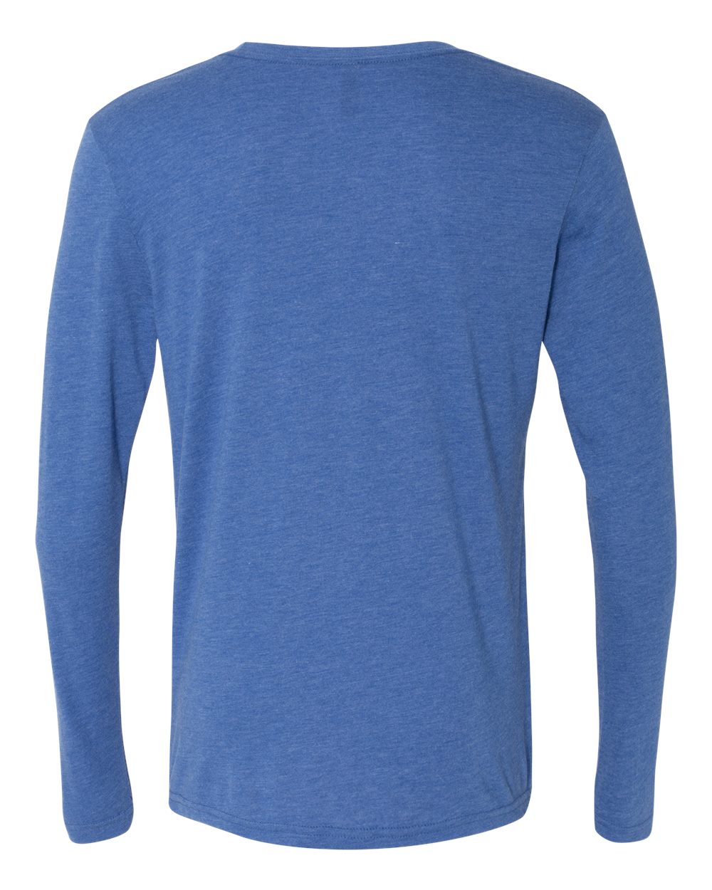 Men's Triblend Long-Sleeve Crew - Vintage Royal