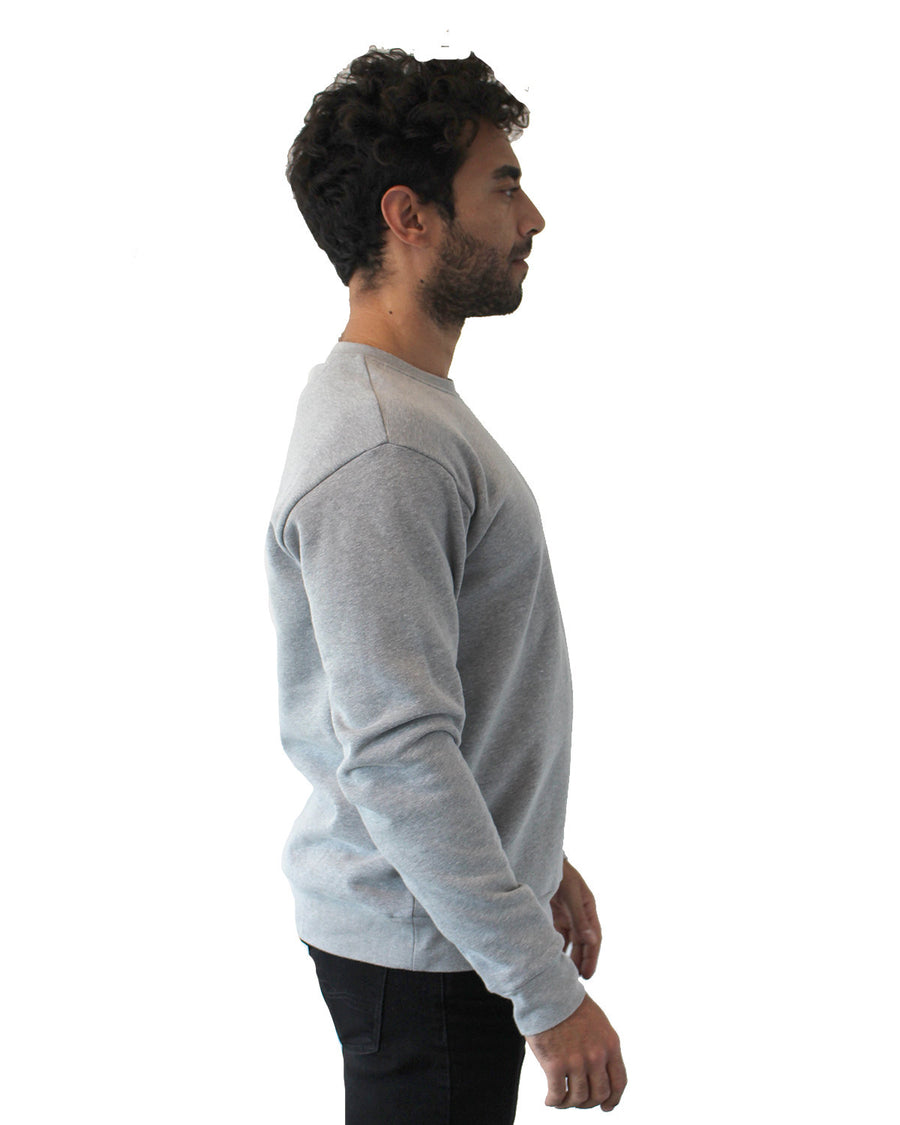 Unisex PCH Basic Pullover Crew - Heather Gray