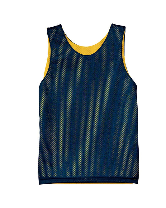 Youth Reversible Mesh Tank - Navy / Gold