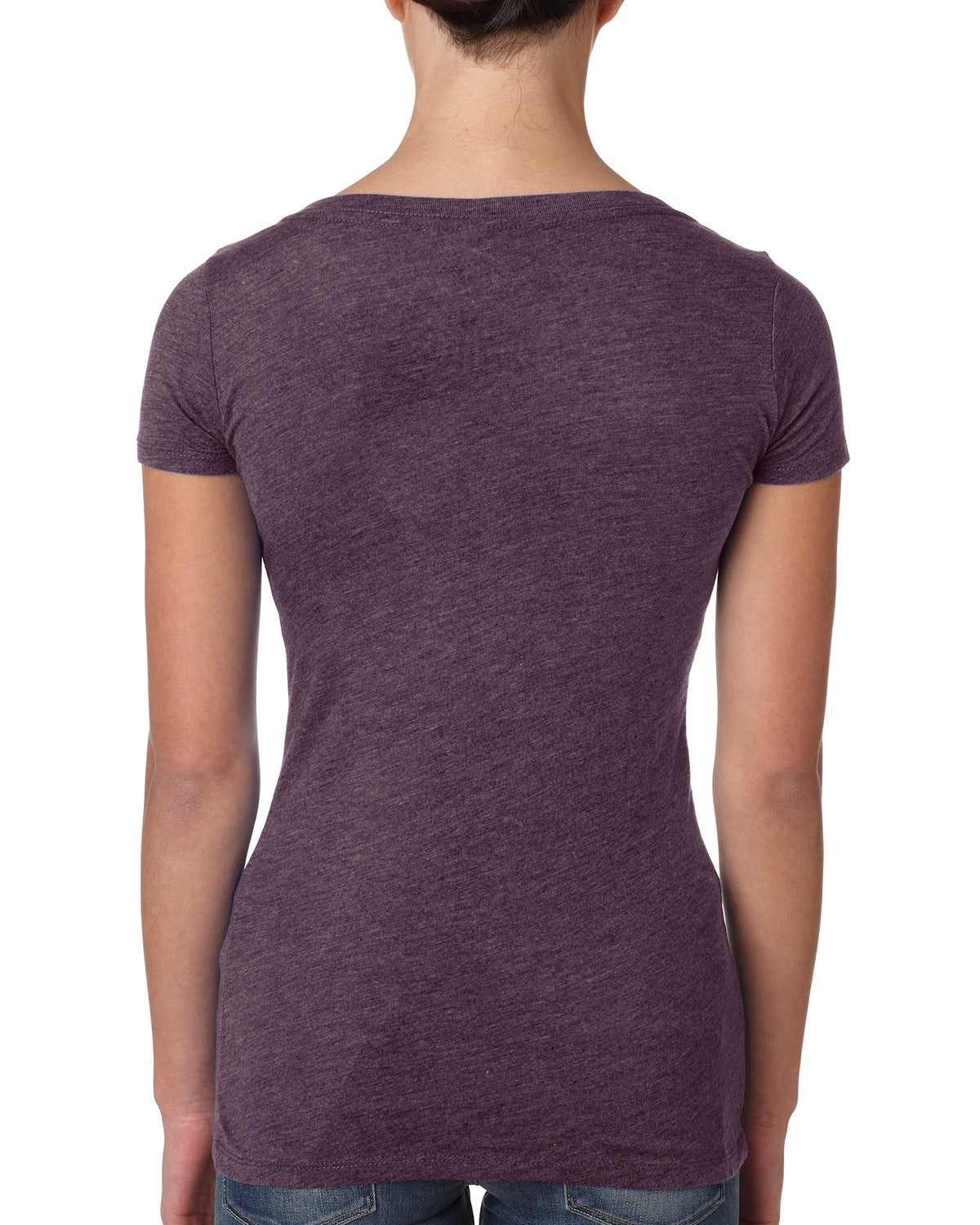 Women's Triblend Scoop - Vintage Purple
