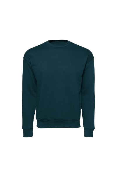 Unisex Drop Shoulder Fleece - Atlantic