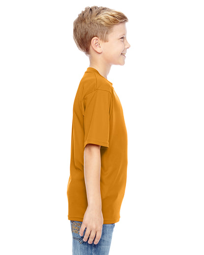 Youth Wicking T-Shirt - Gold