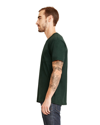 Unisex Pocket Crew - Forest Green