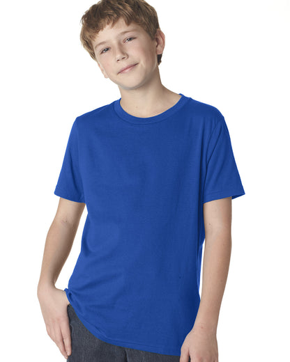 Youth Cotton Crew - Royal