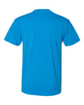 Unisex Inspired Dye Crew with Pocket - Ocean