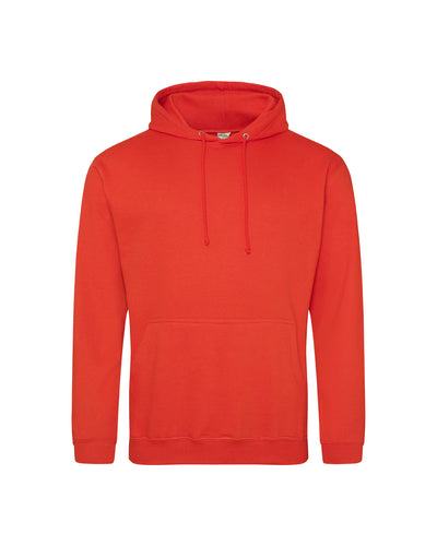 Unisex 80/20 Midweight College Hoodie - Sunset Orange