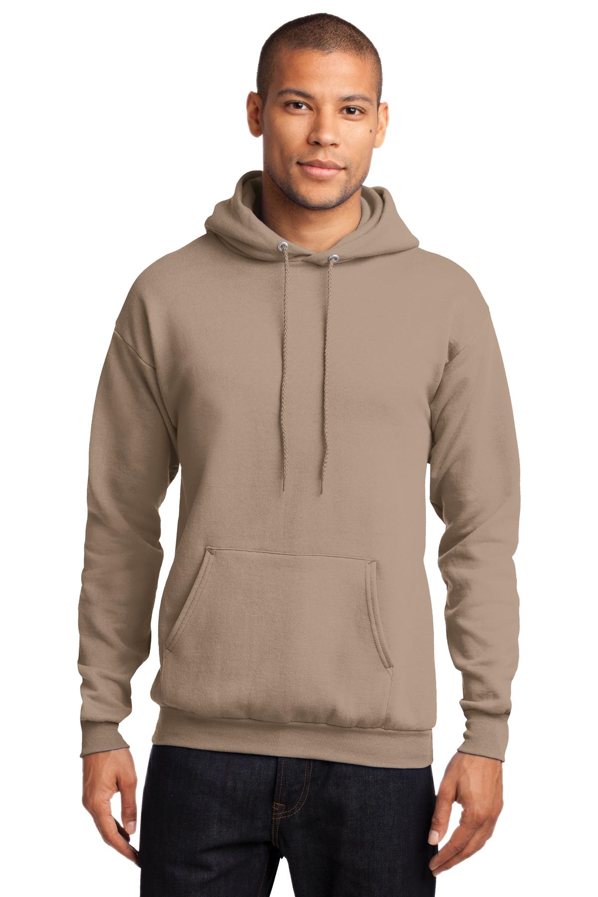 Unisex Core Fleece Pullover Hoodie - Sand