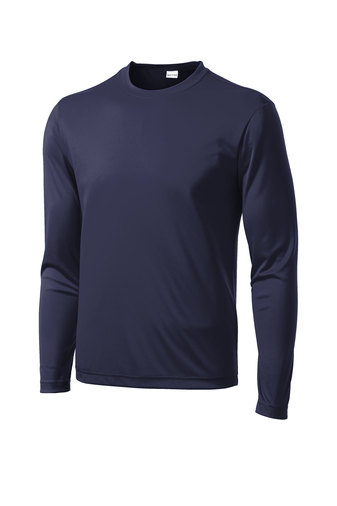 Unisex Long Sleeve PosiCharge Competitor Tee - True Navy
