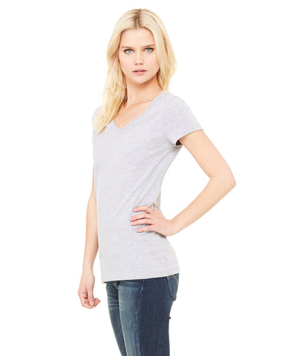 Women's Jersey Short-Sleeve V-Neck T-Shirt - Heather Athletic
