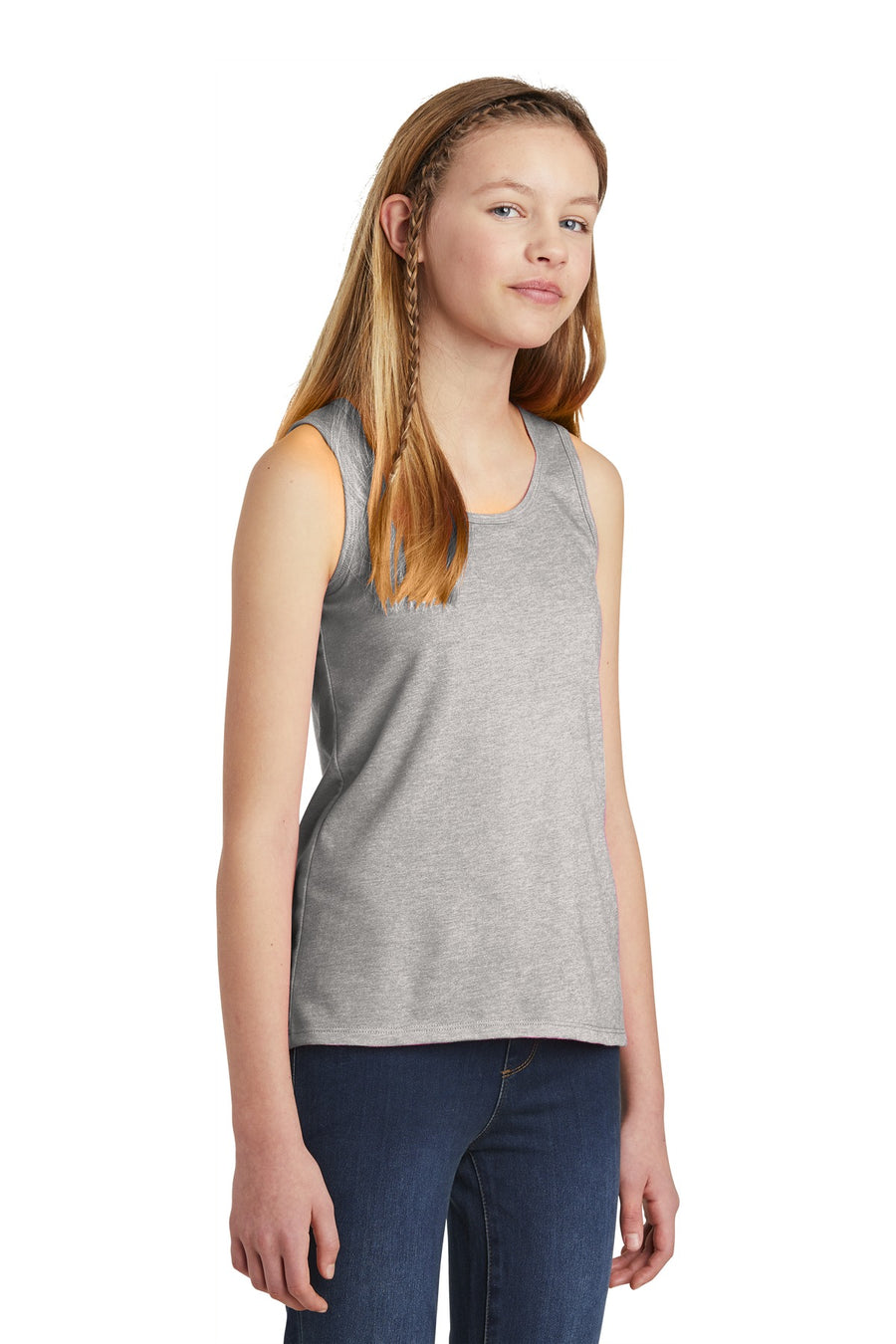 Girls' V.I.T. Tank - Light Heather Gray