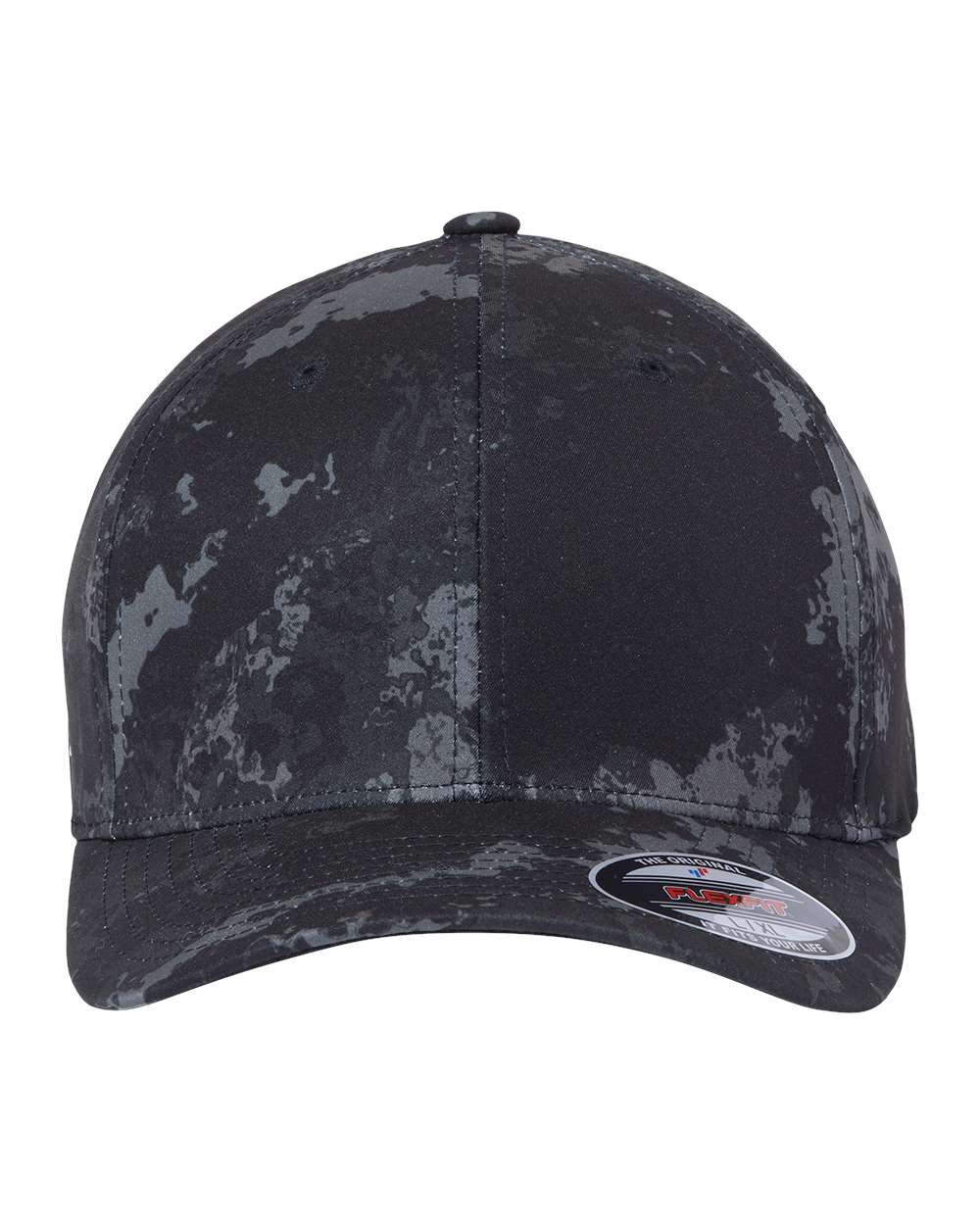 Unisex Wooly 6-Panel Cap - Poseidon Black